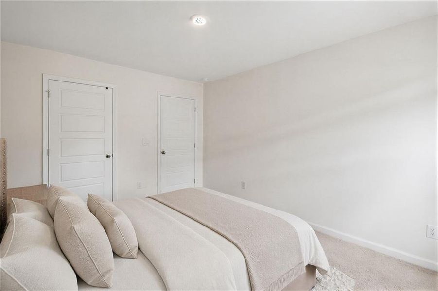 Furnished interior view inside a new home in , Lawrenceville (Image 16). Furnished interior view inside a new home in , Lawrenceville (Image 16).