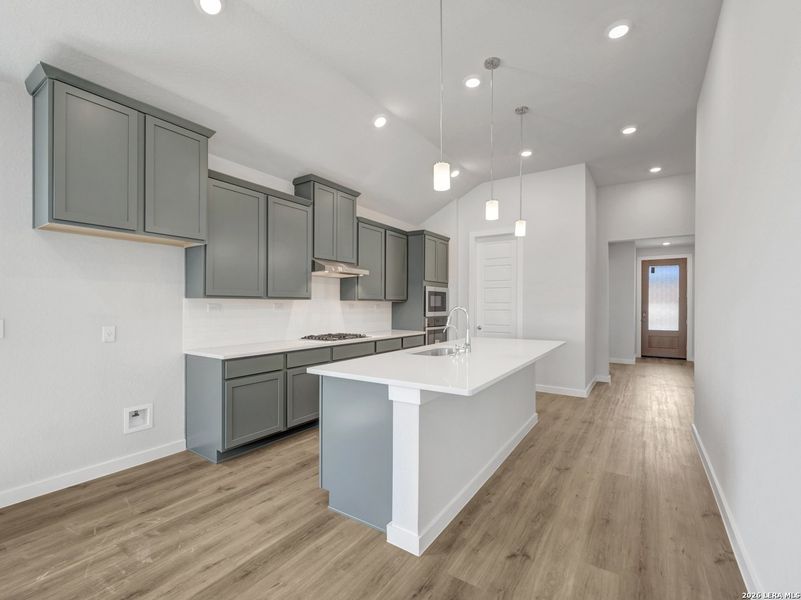 Furnished interior view inside a new home in , San Antonio (Image 9).