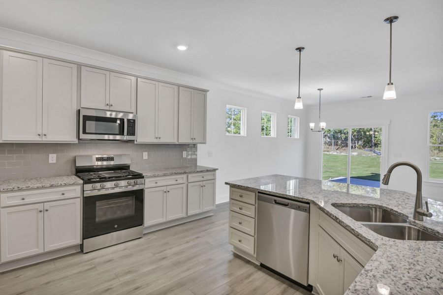 Furnished interior view inside a new home in Ashton Lakes, Lexington (Image 12).