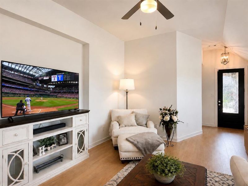 Furnished interior view inside a new home in Bel Air Village, Sherman (Image 12). Furnished interior view inside a new home in Bel Air Village, Sherman (Image 12).