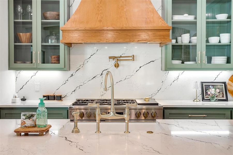 Furnished interior view inside a new home in , Aledo (Image 26).