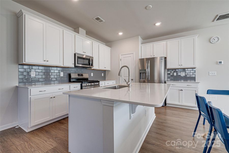 Furnished interior view inside a new home in , Charlotte (Image 12). Furnished interior view inside a new home in , Charlotte (Image 12).