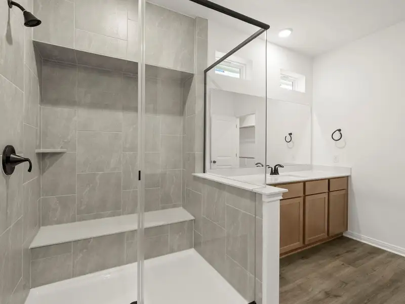 Furnished interior view inside a new home in Orchard Ridge, Liberty Hill (Image 9).