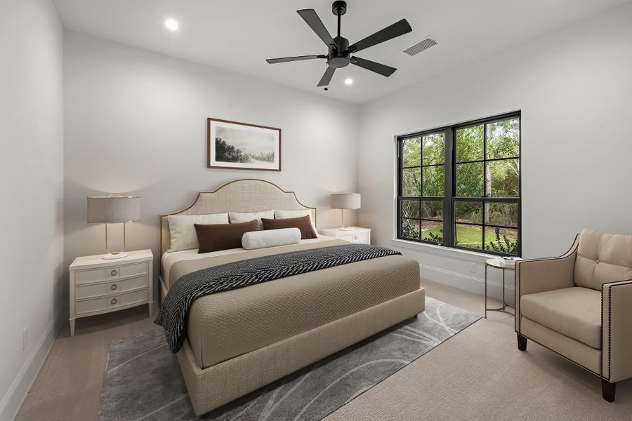 Furnished interior view inside a new home in , Montgomery (Image 32). Furnished interior view inside a new home in , Montgomery (Image 32).