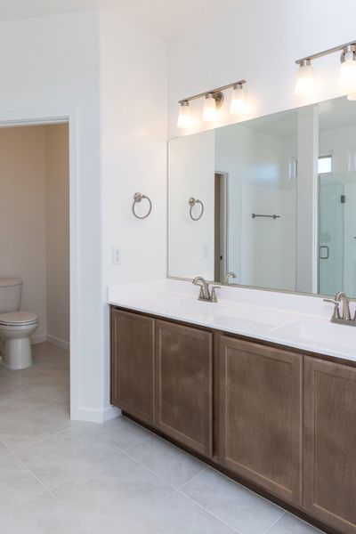 Furnished interior view inside a new home in Rancho Santa Rosa, Maricopa (Image 10).