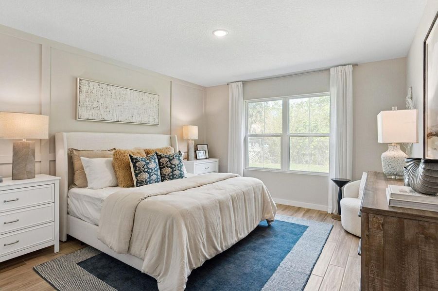 Furnished interior view inside a new home in , Port St. Lucie (Image 8).
