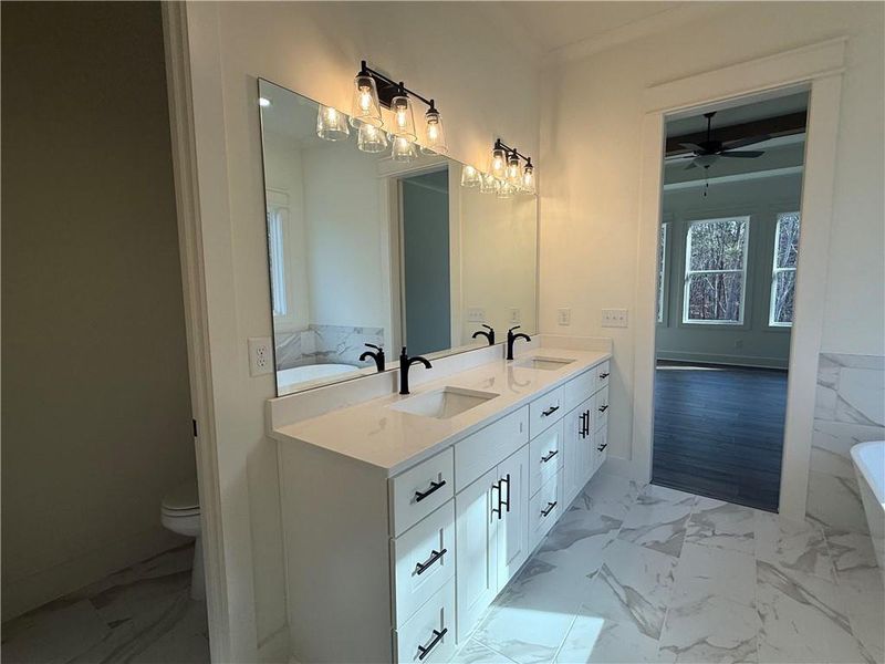 Furnished interior view inside a new home in , Waleska (Image 16).