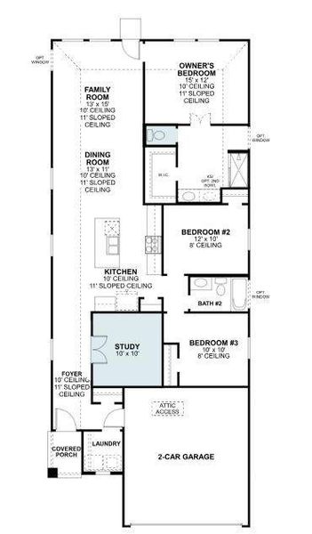 2D floor plan layout of this home in ValleyBrooke, Mesquite, TX (Image 2). 2D floor plan layout of this home in ValleyBrooke, Mesquite, TX (Image 2).