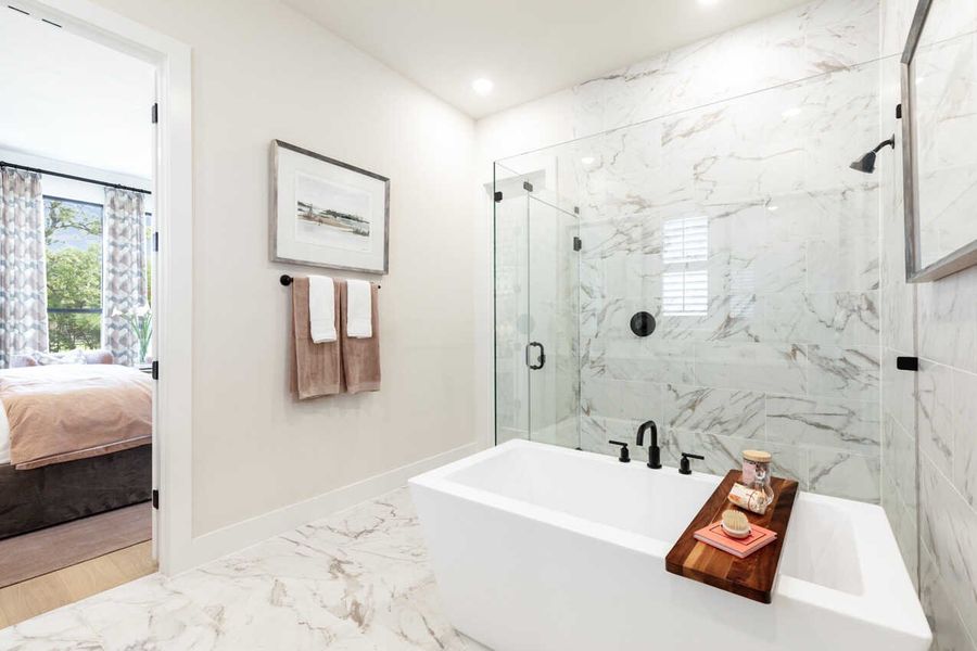 Representative Primary Bathroom - some options shown