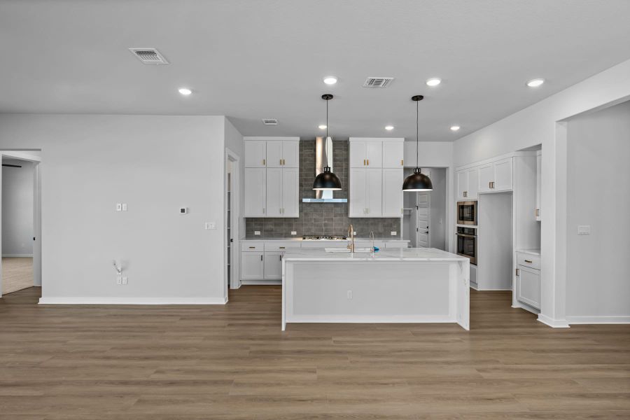 Furnished interior view inside a new home in Lariat, Liberty Hill (Image 10).