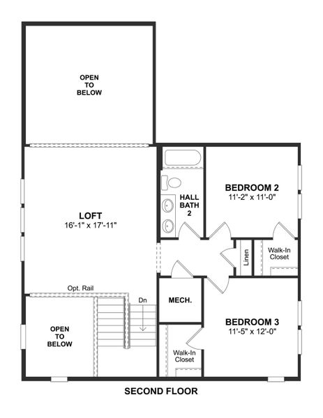 2D floor plan layout for the Simone by K. Hovnanian® Homes in K. Hovnanian's® Four Seasons at Lakes of Cane Bay, Summerville, SC (Image 5). 2D floor plan layout for the Simone by K. Hovnanian® Homes in K. Hovnanian's® Four Seasons at Lakes of Cane Bay, Summerville, SC (Image 5).