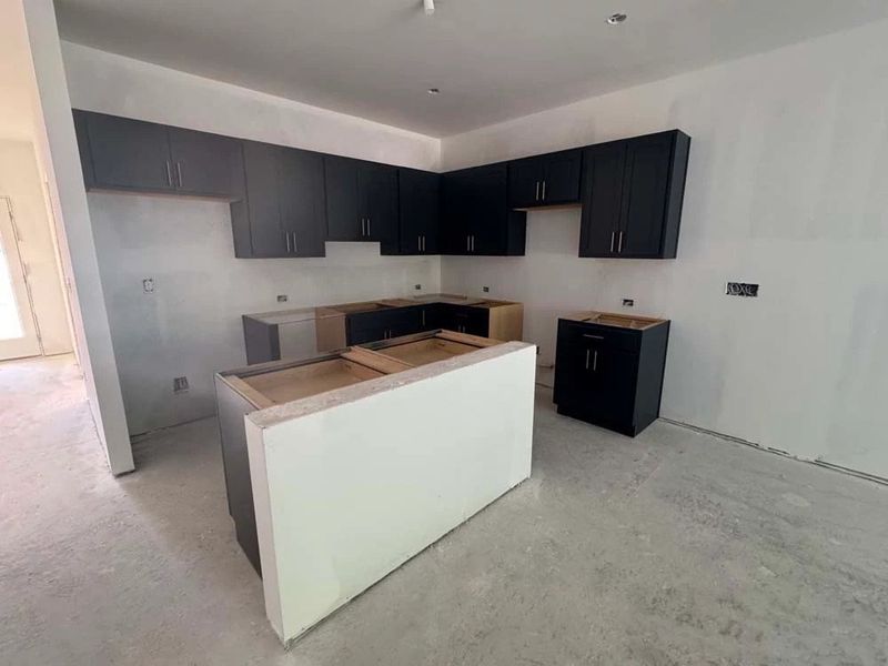 Kitchen featuring Luxe Collection Finishes Construction Progress