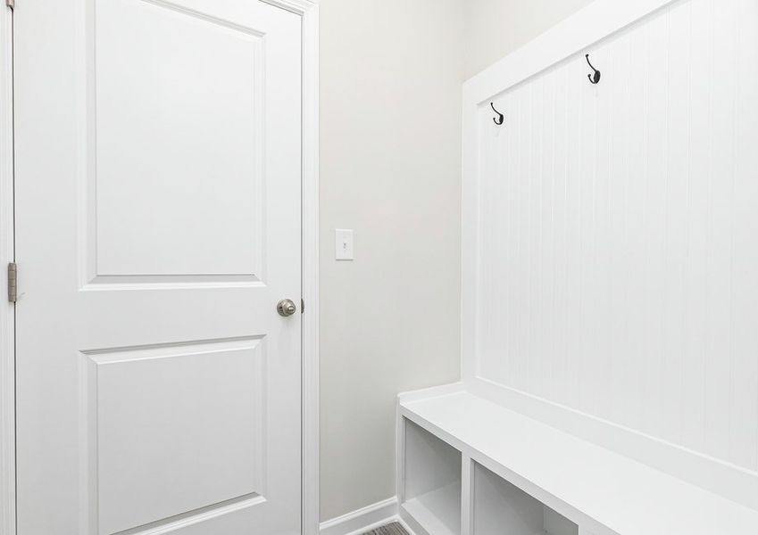 Set your things down in the mud room on your way in from the garage