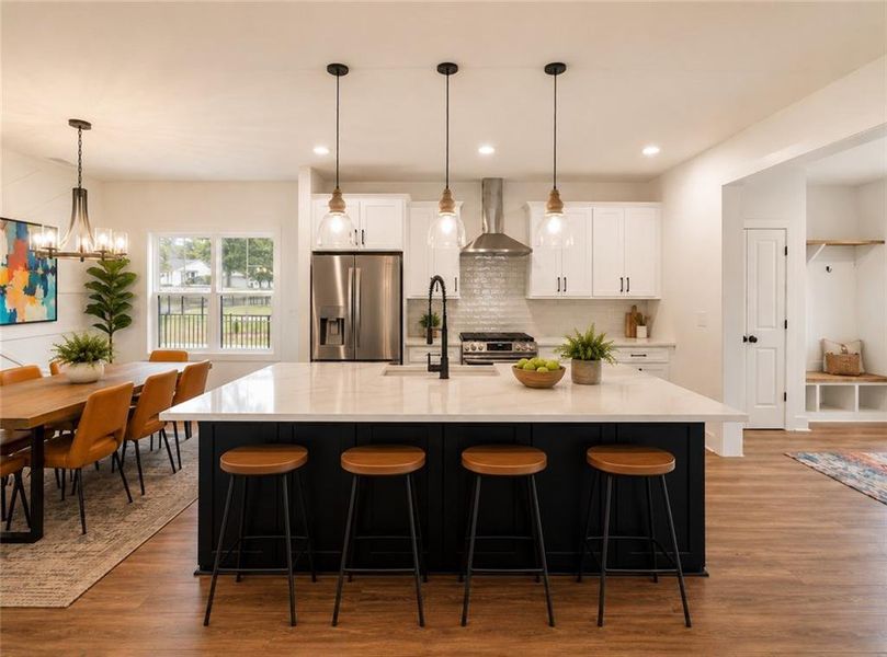 Furnished interior view inside a new home in , Emerson (Image 27).