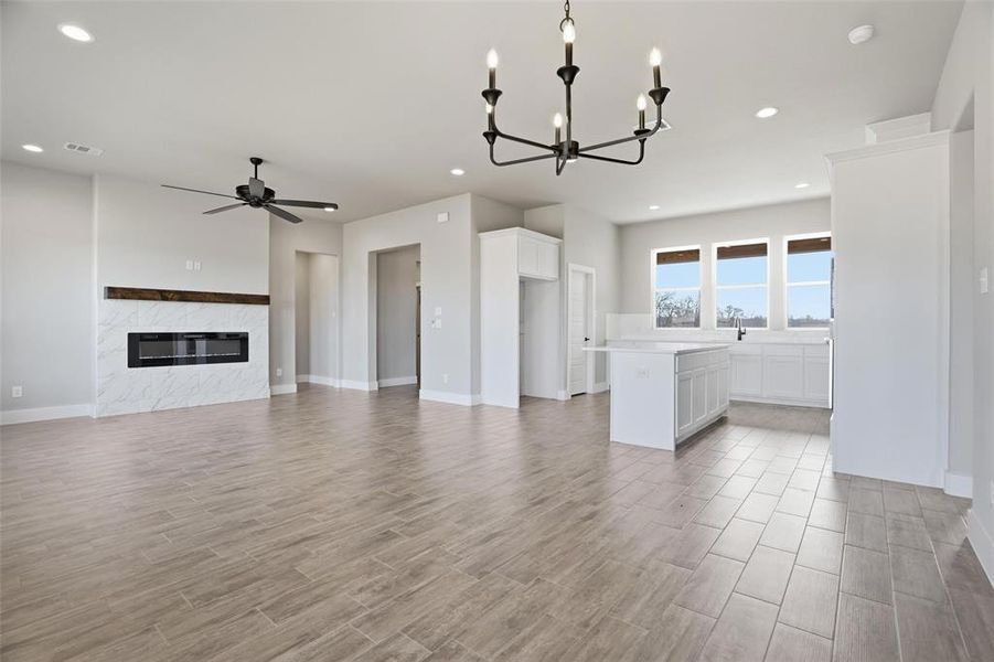 Spacious, unfurnished interior of a new home in Taylor Ranch, Springtown (Image 24).