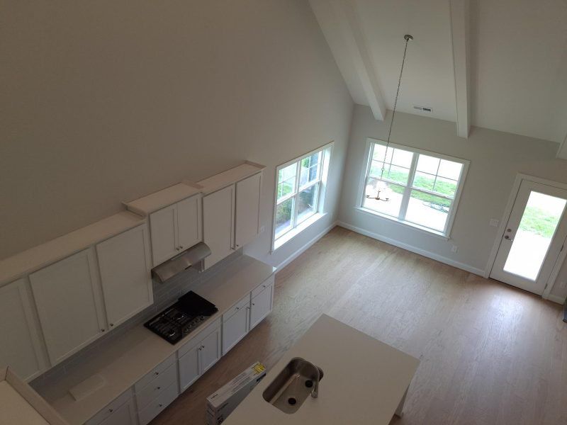 In-progress construction of a new home in Weybridge, Burlington, NC (Image 69).