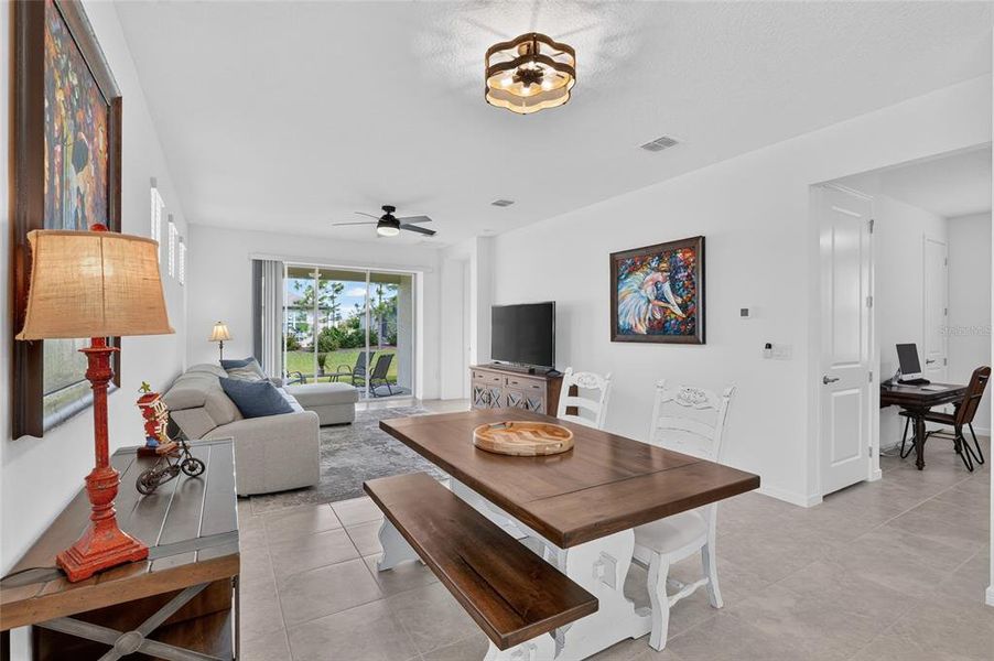 Furnished interior view inside a new home in Del Webb Stone Creek, Ocala (Image 6).