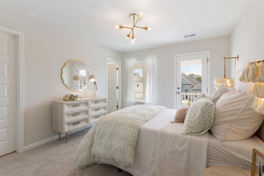 Furnished interior view inside a new home in Limehouse Farms, Summerville (Image 22).