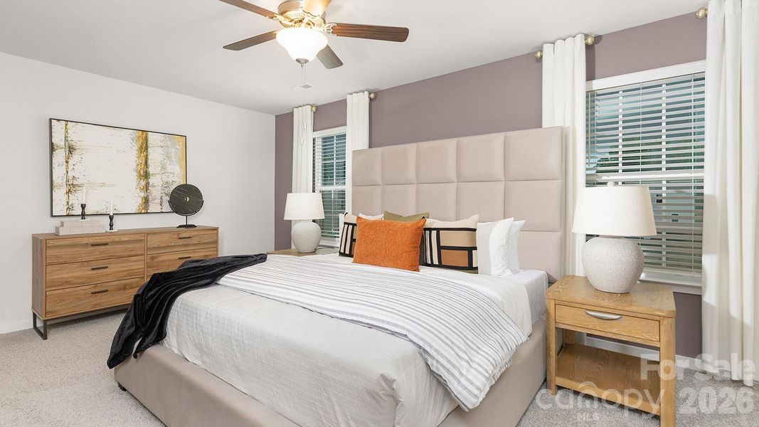 Furnished interior view inside a new home in Cramer Estates, Gastonia (Image 10).