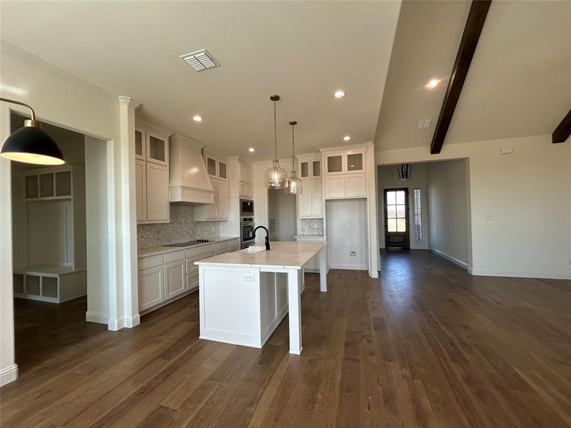 Furnished interior view inside a new home in , Decatur (Image 6).