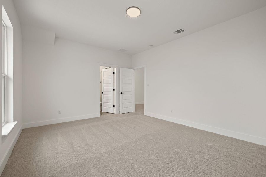 Spacious, unfurnished interior of a new home in Blackhawk in Pflugerville, Pflugerville (Image 33).