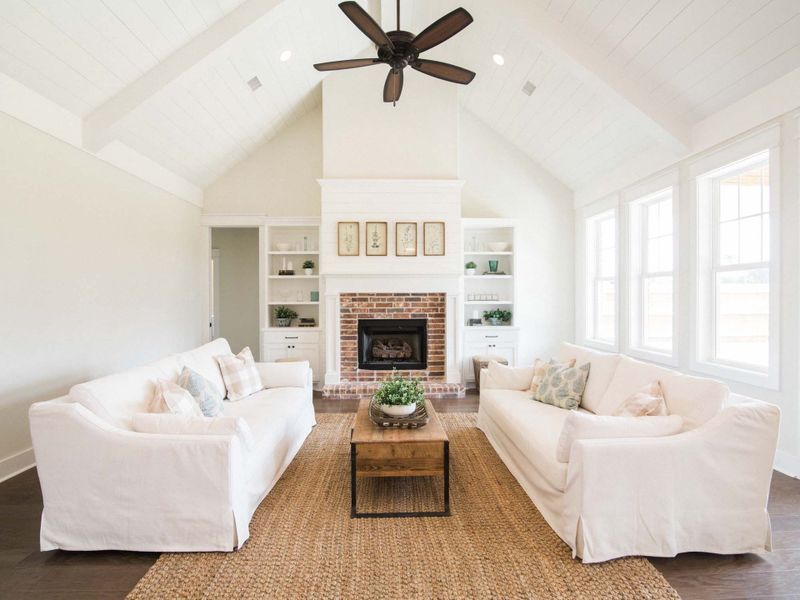 Representative furnished interior of a home built from the The Ellen by Reece Homes in Pebble Creek, College Station (Image 4).