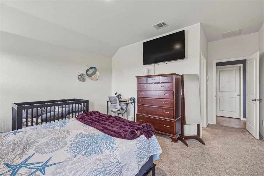 Furnished interior view inside a new home in Stonewyck Farms, Ennis (Image 18).