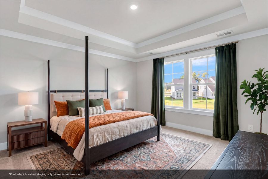 Furnished interior view inside a new home in Pineland Preserve, Summerville (Image 10).