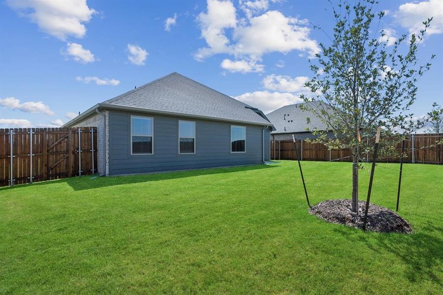 Flatwork in the Harrison home plan by Trophy Signature Homes – REPRESENTATIVE PHOTO Flatwork in the Harrison home plan by Trophy Signature Homes – REPRESENTATIVE PHOTO