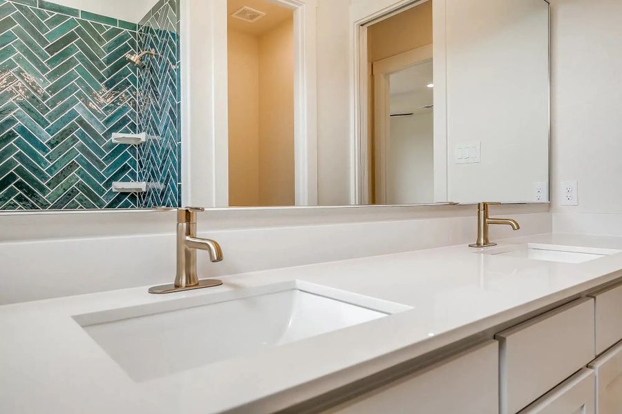 Representative furnished interior of a home built from the The Colin by Elmwood Custom Homes in Aledo Heights, Aledo (Image 23).