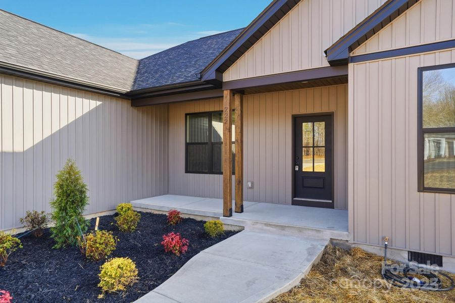 Exterior details and patio area of a home in , Statesville (Image 3).