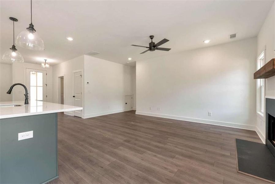 Spacious, unfurnished interior of a new home in , Maysville (Image 44).