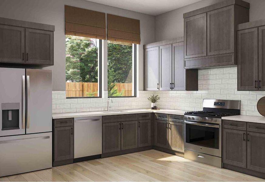 Furnished interior view inside a new home in , Missouri City (Image 4).