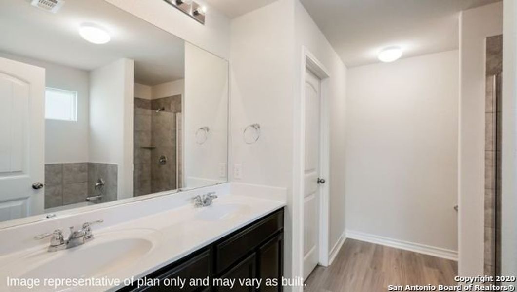 Furnished interior view inside a new home in Redbird Ranch, San Antonio (Image 5).