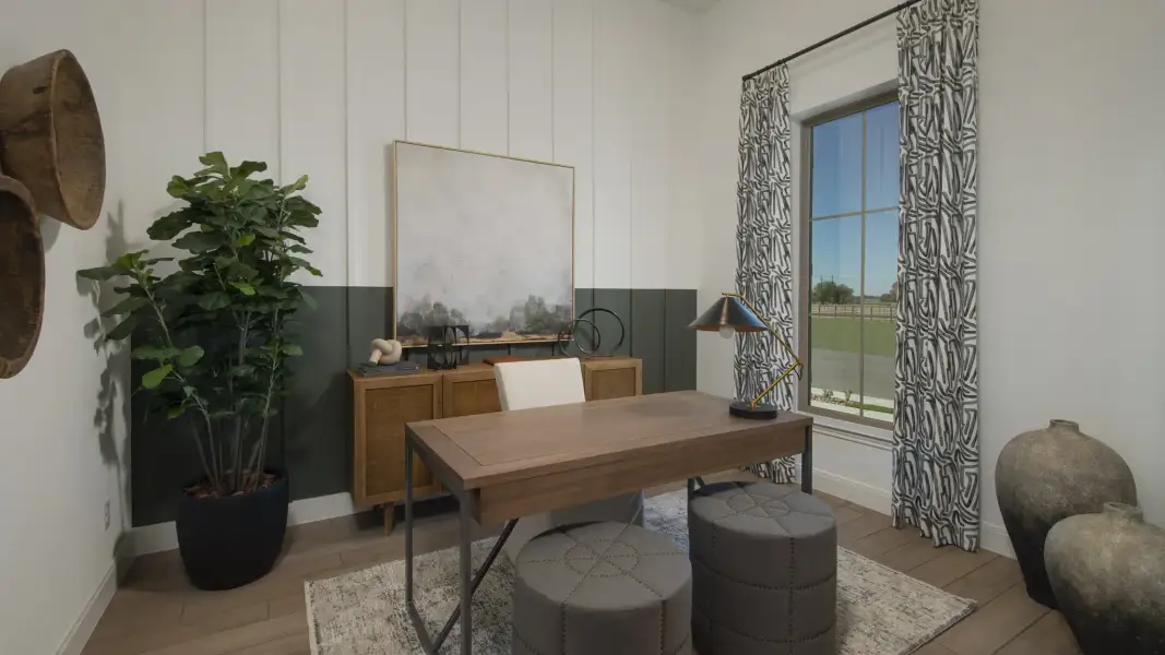 Furnished interior view inside a new home in Ramble, Celina (Image 40).