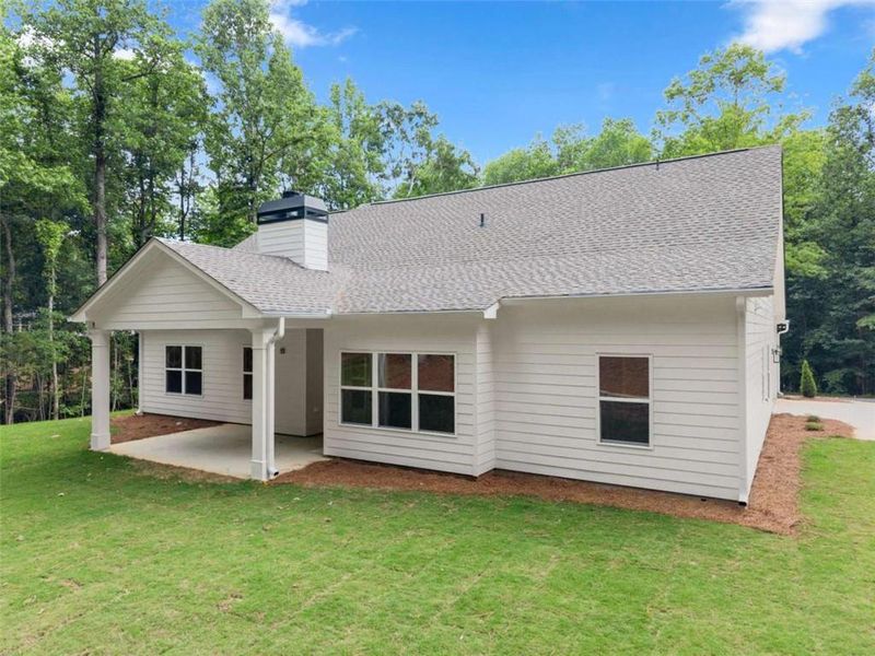 Exterior details and patio area of a home in , Maysville (Image 33).