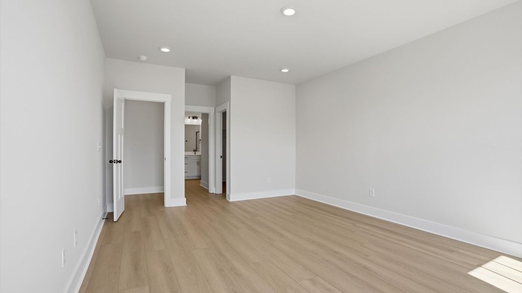 Furnished interior view inside a new home in Mulberry Estates, Simpsonville (Image 19).