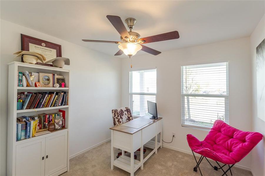 Furnished interior view inside a new home in Preserve at Honey Creek: Watermill Collection, McKinney (Image 8).