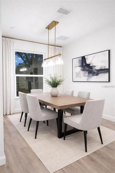 Furnished interior view inside a new home in , Palm Coast (Image 8).
