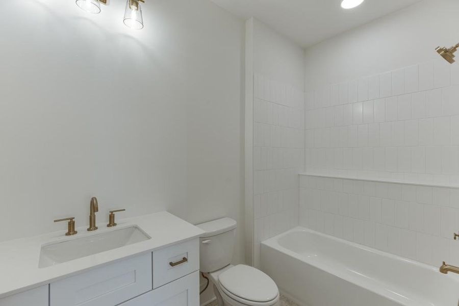 Furnished interior view inside a new home in , Buford (Image 10).