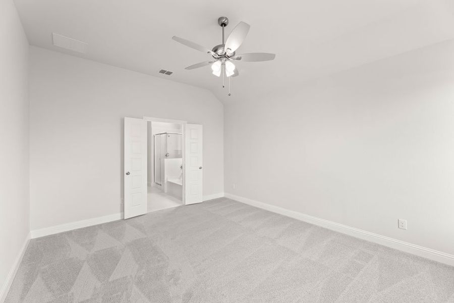 Representative exterior photo of a completed home built from the Winchester by Impression Homes in Timberbrook, Justin, TX (Image 12).