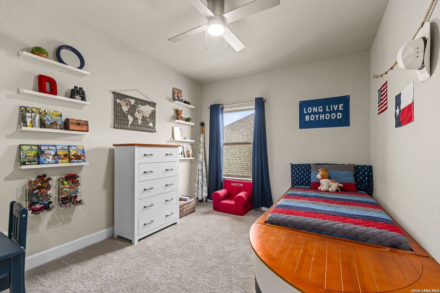 Furnished interior view inside a new home in Veramendi, New Braunfels (Image 41).