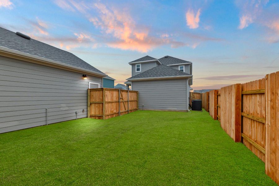 Rear of Home and Private Backyard - Representative Photo Rear of Home and Private Backyard - Representative Photo