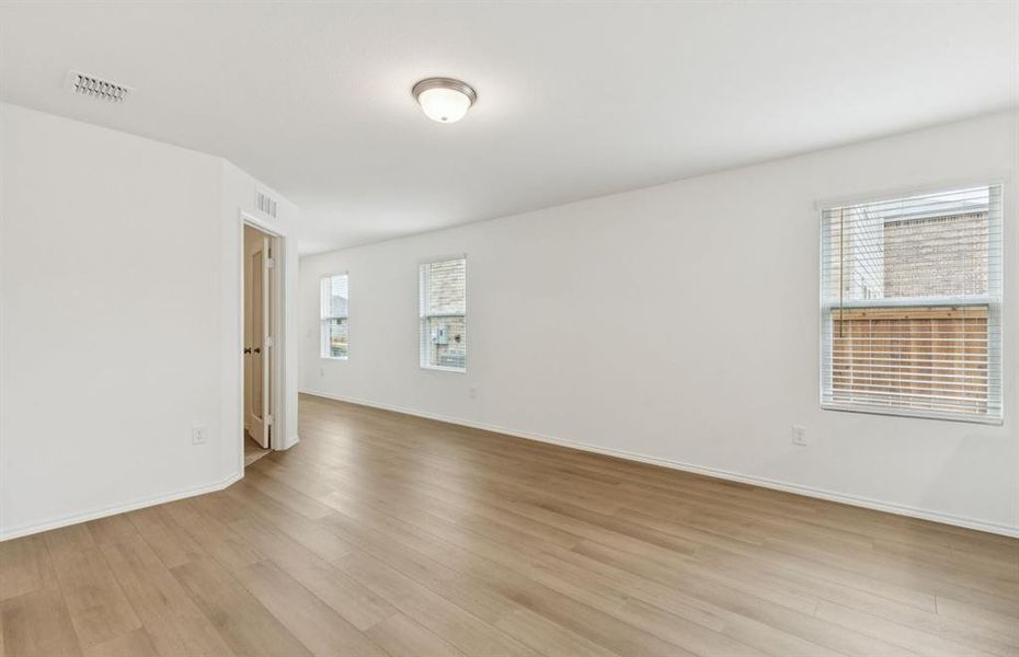 Spacious gathering room