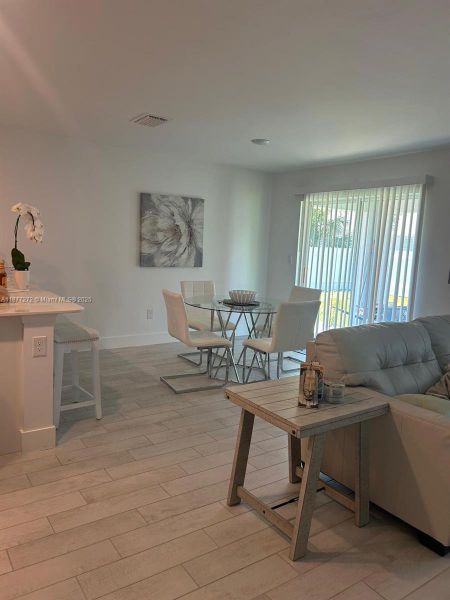 Furnished interior view inside a new home in , Cape Coral (Image 9). Furnished interior view inside a new home in , Cape Coral (Image 9).