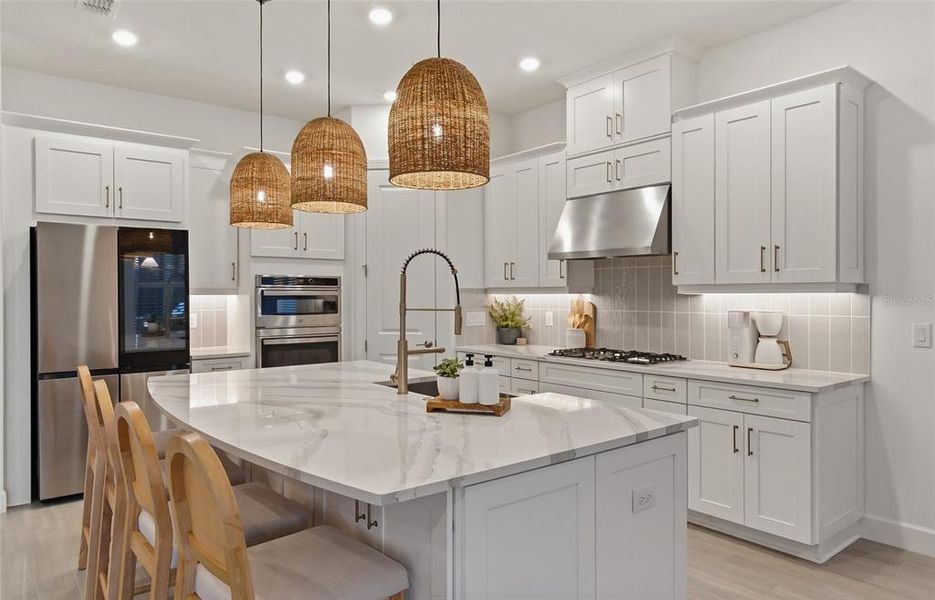 Furnished interior view inside a new home in , Palmetto (Image 29).