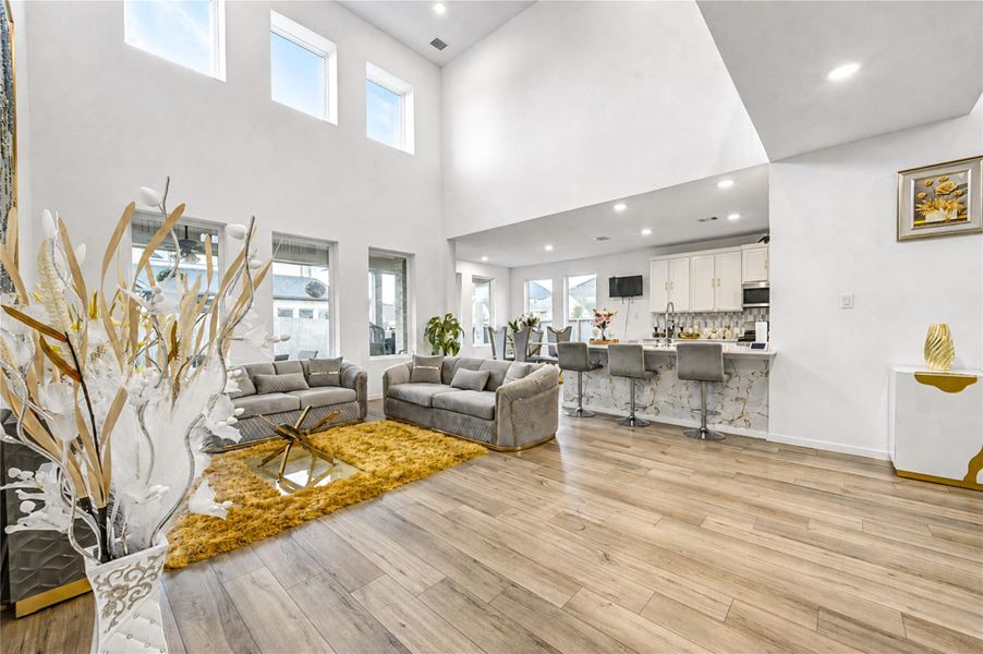 Furnished interior view inside a new home in Harvest Green, Richmond (Image 30).