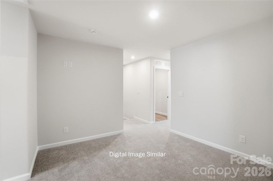 Spacious, unfurnished interior of a new home in Bailey Run, Charlotte (Image 17).