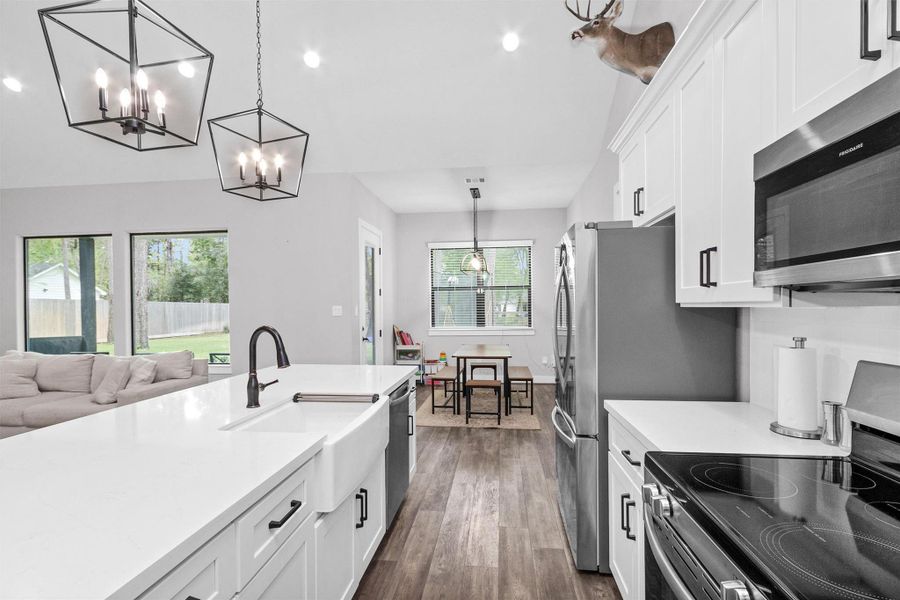 Furnished interior view inside a new home in , Magnolia (Image 13).