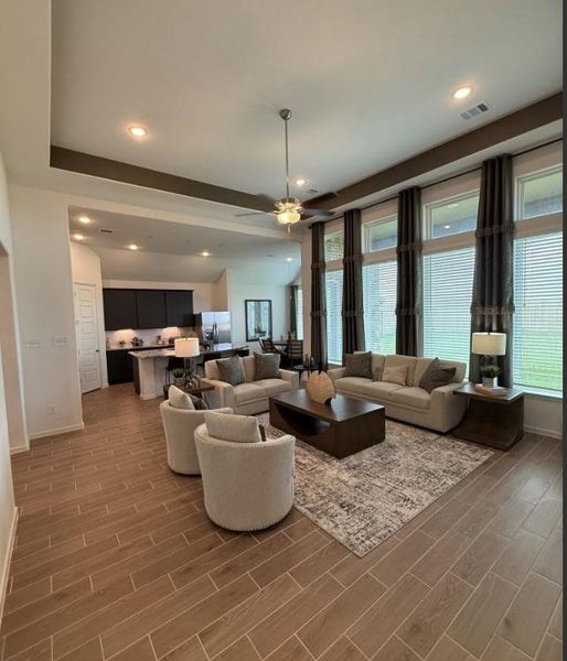Furnished interior view inside a new home in River Ranch, Dayton (Image 12).
